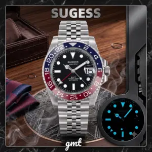 Sugess GMT Automatic Diving Watch