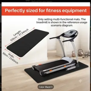 High-Density Rubber Gym Equipment Mat